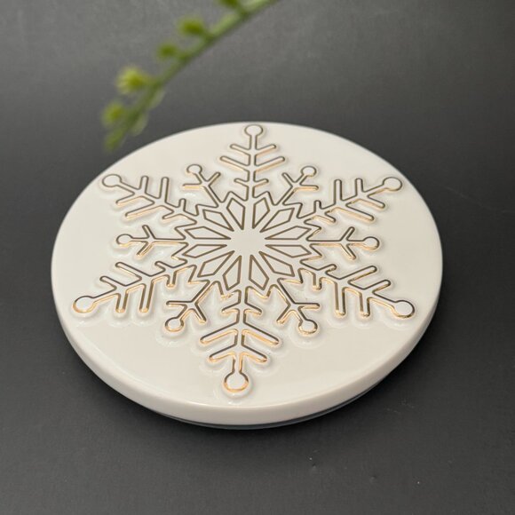 BBW Feliz Navidad Champurrado White Barn Bath & Body Works 3 Wick Candle - Picture 10 of 12